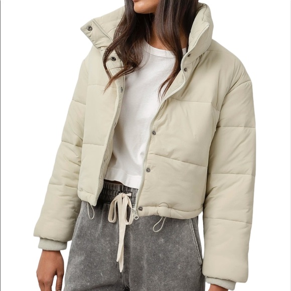 NWT Rails Ezra Short Quilted Puffer Jacket Size L - Picture 1 of 15